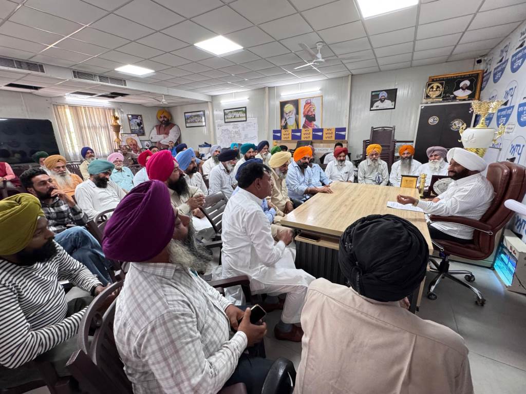 Bhagwant Singh Mann government committed to resolve farmers demands MLA Kulwant Singh
